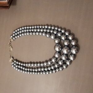 3 Strand Statement Necklace